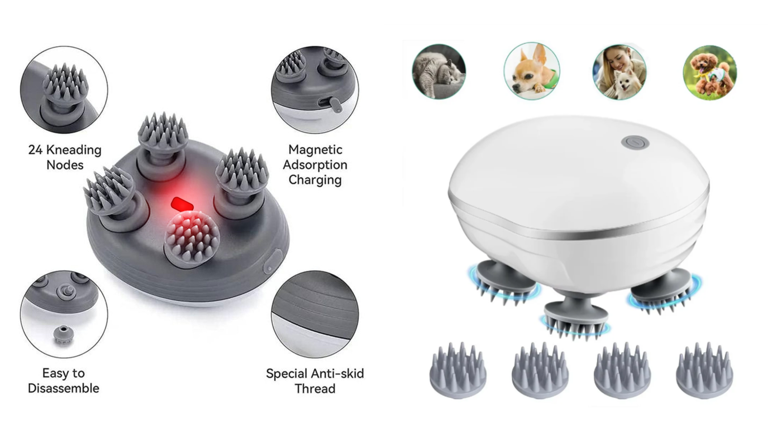 Smart Scalp Massager- Instant Relaxation-image-1